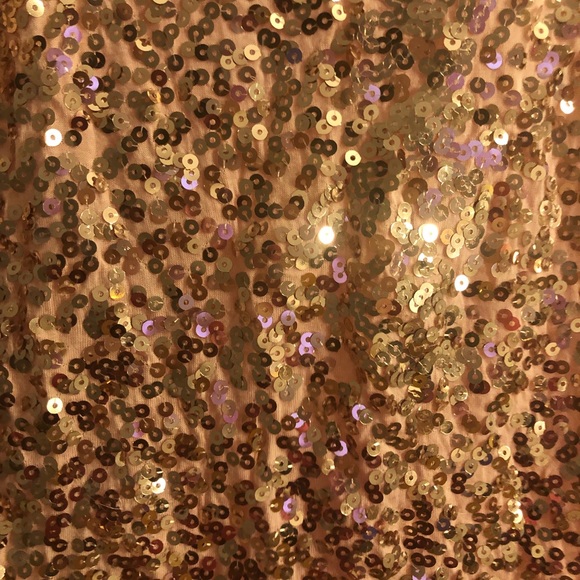 Rosegold sequin top - Picture 2 of 3